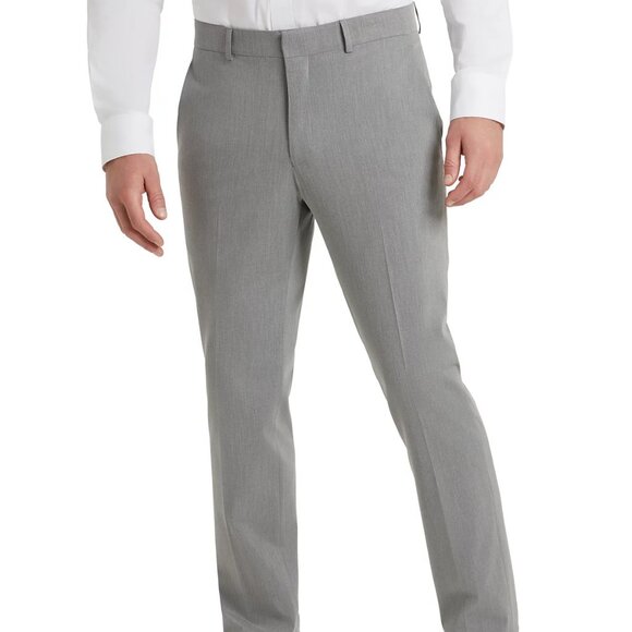 Kenneth Cole Reaction Silver Dress Pants 34x32 - Picture 2 of 6
